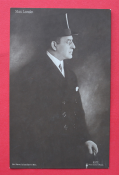 AK Schauspieler / 1900-1910 / Max Landa / Porträt / Bühnenschauspieler / Stummfilmschauspieler